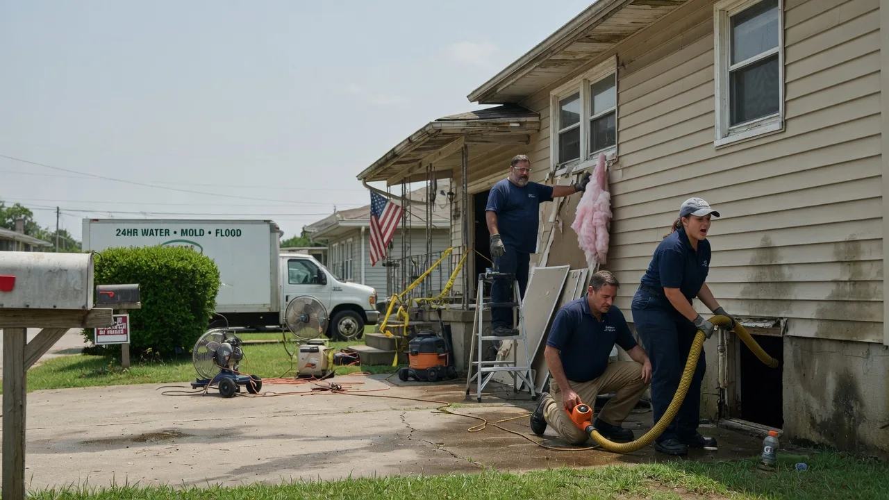 Water Damage Repair in Camden, MS near me